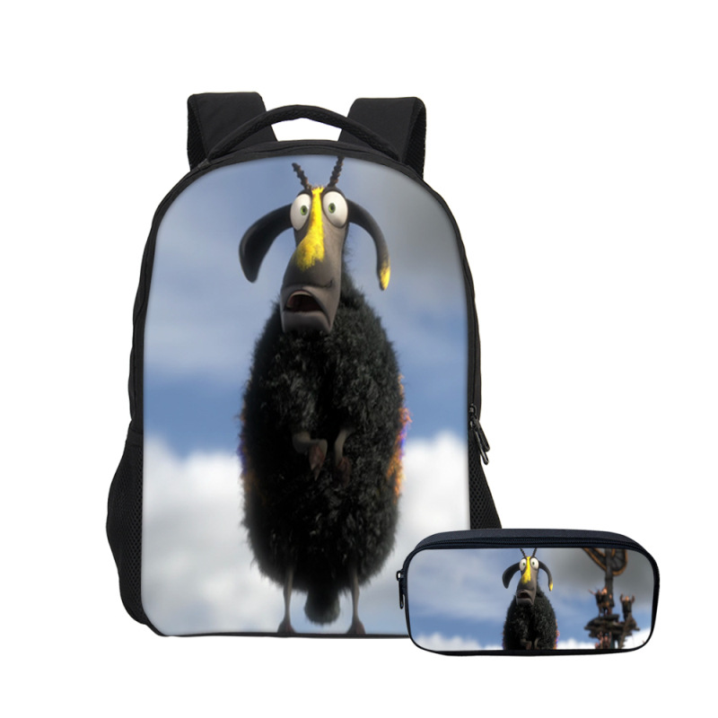 16″How to Train Your Dragon The Hidden World Backpack School Bag+Pencil Bag - Image 11