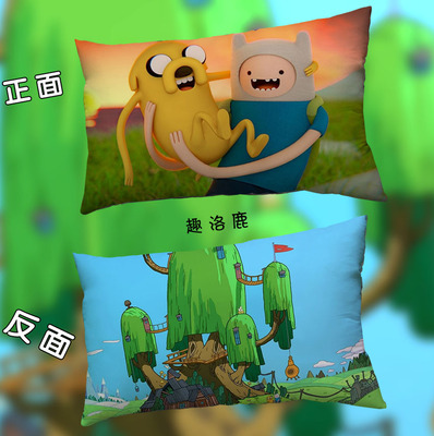 Adventure Time Premium Hollow Cotton Long Pillow Double Sided