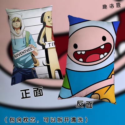 Adventure Time Premium Hollow Cotton Long Pillow Double Sided - Image 3
