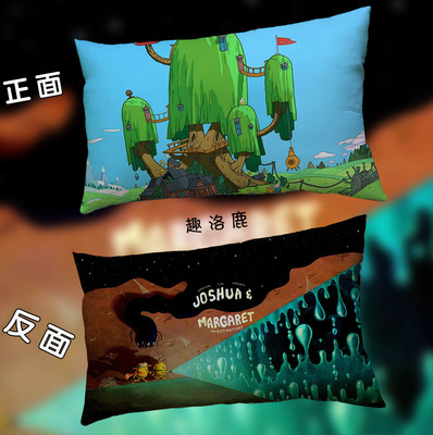 Adventure Time Premium Hollow Cotton Long Pillow Double Sided - Image 7