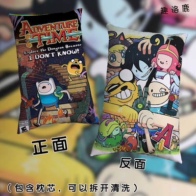 Adventure Time Premium Hollow Cotton Long Pillow Double Sided - Image 2