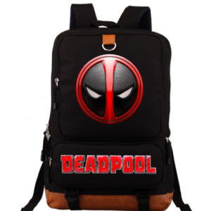 Deadpool Canvas Backpack Shoulder School Bag