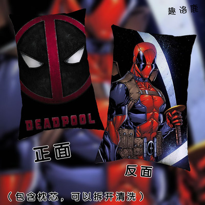 Deadpool Premium Hollow Cotton Long Pillow Double Sided - Image 15