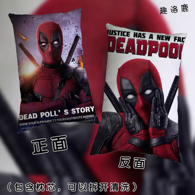 Deadpool Premium Hollow Cotton Long Pillow Double Sided - Image 16