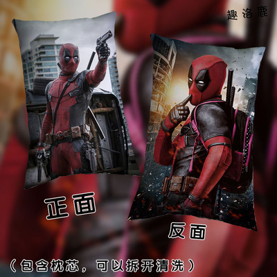 Deadpool Premium Hollow Cotton Long Pillow Double Sided - Image 17