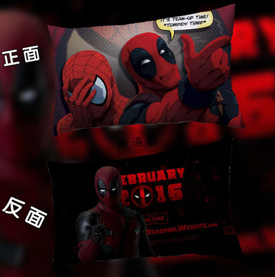 Deadpool Premium Hollow Cotton Long Pillow Double Sided - Image 7