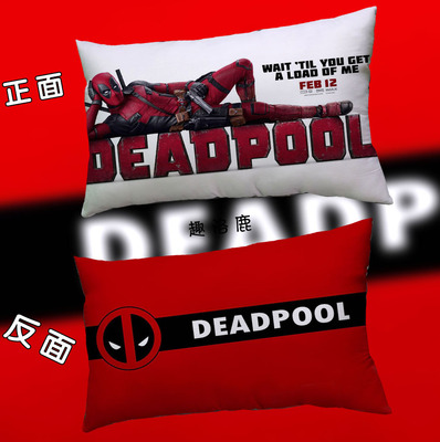 Deadpool Premium Hollow Cotton Long Pillow Double Sided - Image 10