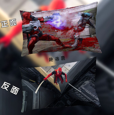 Deadpool Premium Hollow Cotton Long Pillow Double Sided - Image 11