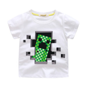Creeper Short Sleeve T-Shirts For Children