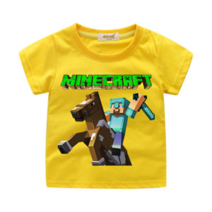 Creeper Short Sleeve T-Shirts For Children