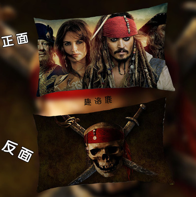 Pirates of the Caribbean Premium Hollow Cotton Long Pillow Double Sided - Image 7