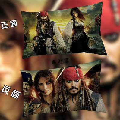 Pirates of the Caribbean Premium Hollow Cotton Long Pillow Double Sided - Image 8