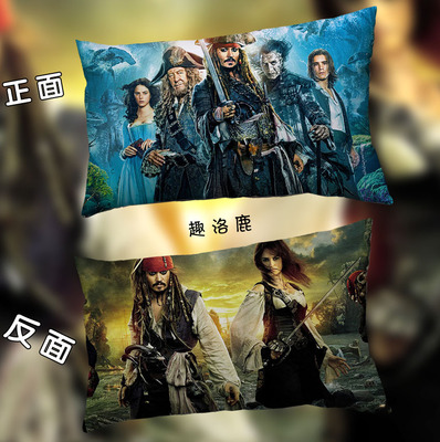 Pirates of the Caribbean Premium Hollow Cotton Long Pillow Double Sided - Image 9
