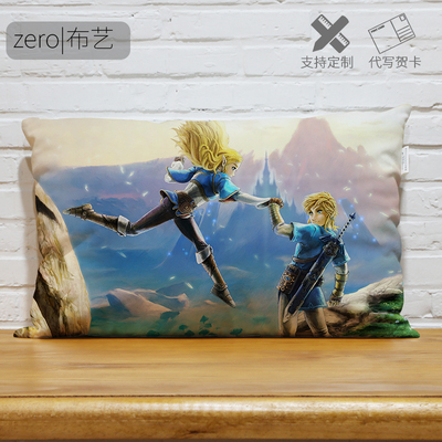 The Legend Of Zelda: Breath Of the Wild Premium Hollow Cotton Long Pillow - Image 11