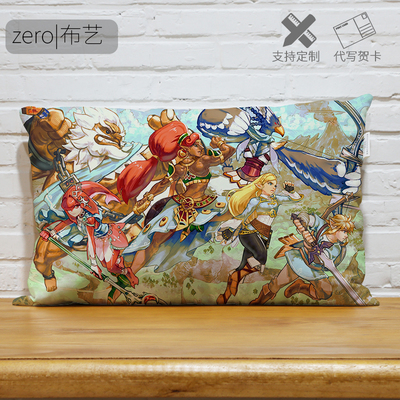 The Legend Of Zelda: Breath Of the Wild Premium Hollow Cotton Long Pillow - Image 19