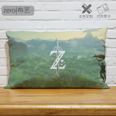 The Legend Of Zelda: Breath Of the Wild Premium Hollow Cotton Long Pillow - Image 21