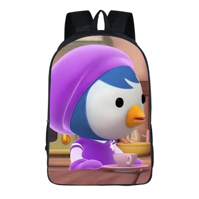 16“Pororo Backpack School Bag - Image 6