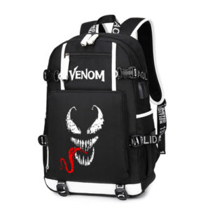 18“Venom Backpack School Bag