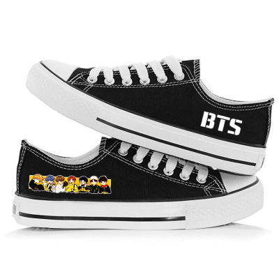 BTS Low Canvas Shoes - Image 16