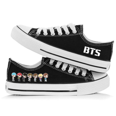 BTS Low Canvas Shoes - Image 14