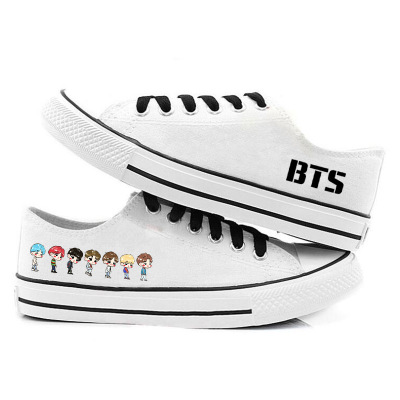 BTS Low Canvas Shoes - Image 13