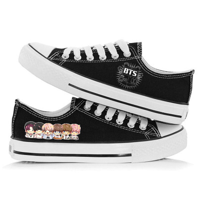 BTS Low Canvas Shoes - Image 12