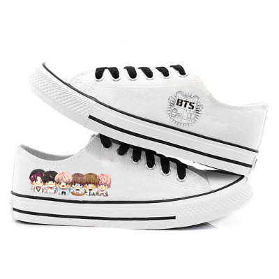 BTS Low Canvas Shoes - Image 11