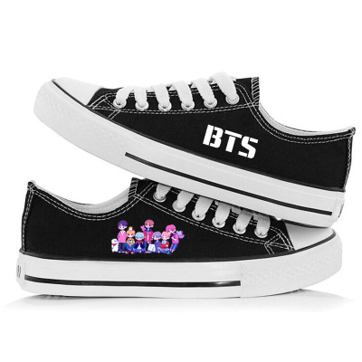 BTS Low Canvas Shoes - Image 10