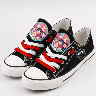 BTS Low Canvas Shoes - Image 2