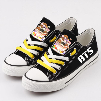 BTS Low Canvas Shoes - Image 17