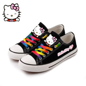 Hello Kitty Low Canvas Shoes