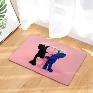 KAWS Ultra Soft Indoor Modern Area Rugs Fluffy Living Room Carpets Suitable For Children Bedroom