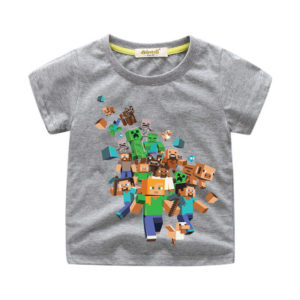 Creeper Short Sleeve T-Shirts For Children
