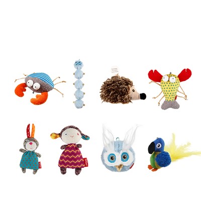 Pet cat toy sound and rhythm funny cat puppet