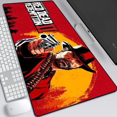 Red Dead: RedemptionⅡ Cartoon The Desk Pad 800mmx300mmx5mm - Image 4