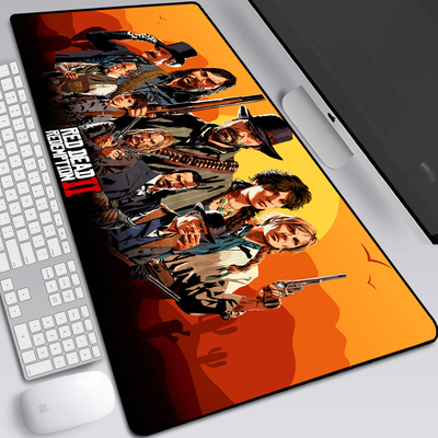 Red Dead: RedemptionⅡ Cartoon The Desk Pad 800mmx300mmx5mm - Image 10