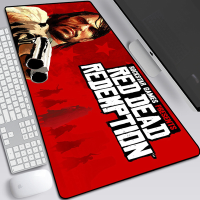 Red Dead: RedemptionⅡ Cartoon The Desk Pad 800mmx300mmx5mm - Image 16