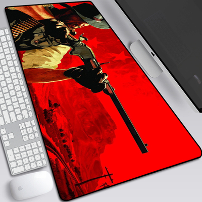 Red Dead: RedemptionⅡ Cartoon The Desk Pad 800mmx300mmx5mm - Image 18