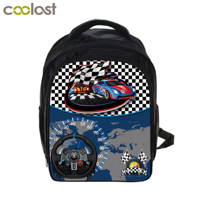 13 Inch Hot Wheels Backpack School Bag - Image 2