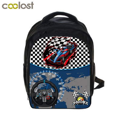 13 Inch Hot Wheels Backpack School Bag - Image 4
