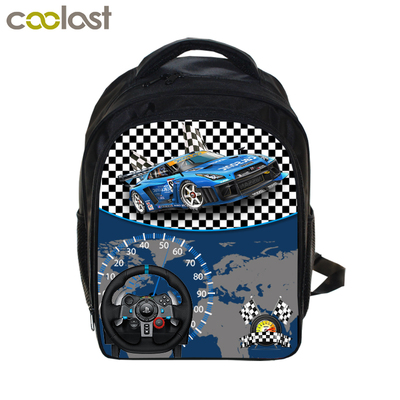 13 Inch Hot Wheels Backpack School Bag - Image 6