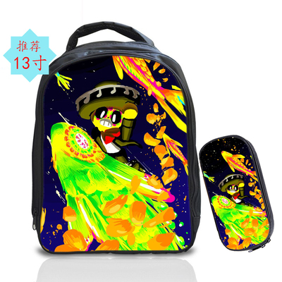 13 Inch Leon Spike Backpack School Bag+Pencil Bag - Image 8