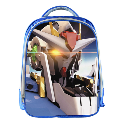 GUNDAM Backpack School Bag Blue - Image 4