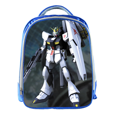 GUNDAM Backpack School Bag Blue - Image 13