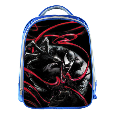 Venom Backpack School Bag Blue - Image 9
