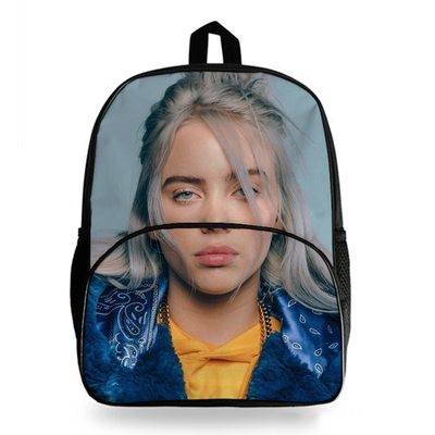 16"Billie Eilish Backpack School Bag - Image 9