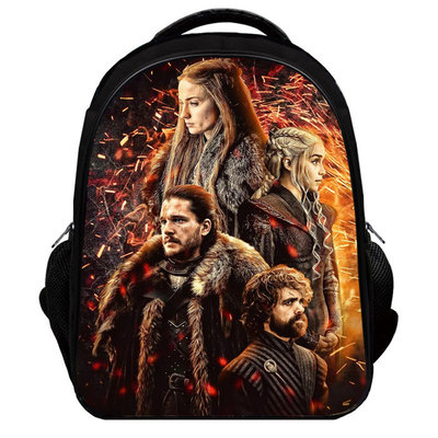 Game of Thrones Backpack Kids Youth Student High Capacity Waterproof School Bag Birthday Gifts - Image 9