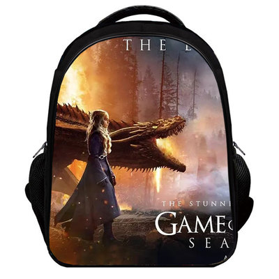 Game of Thrones Backpack Kids Youth Student High Capacity Waterproof School Bag Birthday Gifts - Image 6