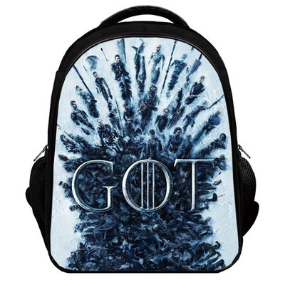 Game of Thrones Backpack Kids Youth Student High Capacity Waterproof School Bag Birthday Gifts - Image 5