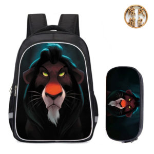 16"The Lion King Backpack School Bag+Pencil case